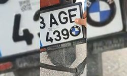 Plakayı kalemle değiştiren sürücüye 220 bin lira ceza