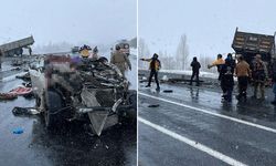 Bitlis Tatvan’daki kazada 2 can kaybı, 5 yaralı