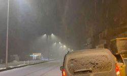 Malatya’ya kar yağdı