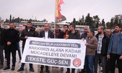 Urfa'da işçi eylemi: Aylardır maaşları ve tazminatları ödenmiyor