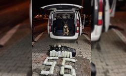Siirt’te 9 kilo 700 gram yasaklı madde ele geçirildi