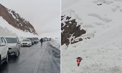 Şırnak-Hakkari yoluna çığ düştü