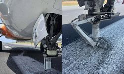 Sert iniş yapan uçağın iniş takımı koptu