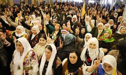 Van'da kadınlar günü kutlaması