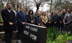 Vedat Aydın Diyarbakır’da mezarının başında anıldı