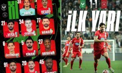 Amedspor ilk yarıda Ümraniye'yi geçemedi: 1-1