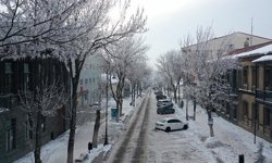 Bahar beklerken kar sürprizi!