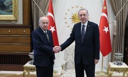 Erdoğan Bahçeli görüşmesi sona erdi