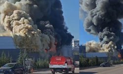 Boya fabrikasında yangın: 1 işçi yaşamını yitirdi