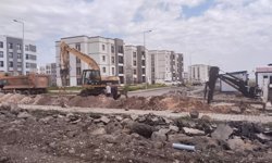 Diyarbakır Oğlaklı’da DİSKİ’den Pazar çalışması