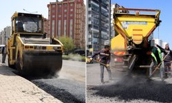 Diyarbakır’da yollardaki çukurlarda onarım