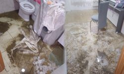 Diyarbakır’da 10 dakikalık dolu felaketi: Evleri lağım suyu bastı