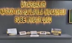 Diyarbakır'da, 6 kilo 660 gram kokain ele geçirildi