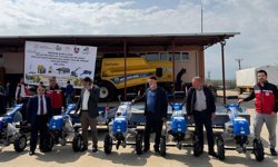 Diyarbakır’da bağcılara modern ekipman desteği