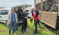 Diyarbakır’da çiftçilere bin 176 adet fıstık çöğürü dağıtıldı