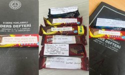 Diyarbakır'da öğrencilerden duygulandıran mesaj