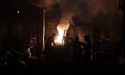 Dökümhanelerde zorlu mesai