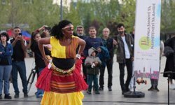 Amed Tiyatro Festivali’nde sokak sahnesi