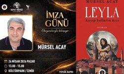Gazeteci Acay’dan İzmir Fuarında imza günü