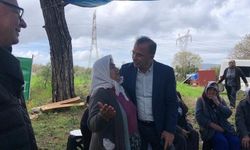 DEM Partili Akın Akbelen'de