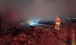 Konteyner yandı, 1 işçi hayatını kaybetti