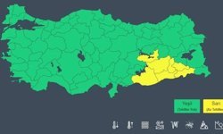 Meteoroloji Diyarbakır için saat verip uyardı!
