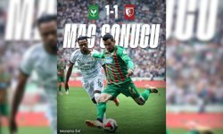 Amedspor Bodrum'u geçemedi: 1-1