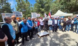 TOLEYİS üyesi işçiler greve başladı