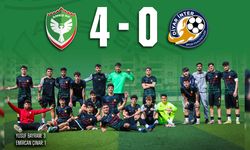 Amedspor farklı kazandı: 4-0