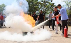 Diyarbakır’da öğrencilere afet eğitimi