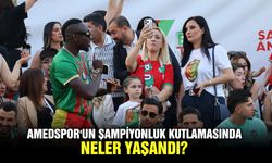 Amedspor'un şampiyonluk kutlamasında neler yaşandı?