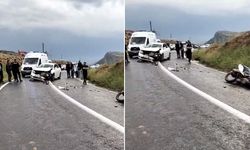 Diyarbakır'da otomobil ile motosiklet çarpıştı