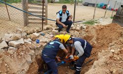 Diyarbakır’da Silvan’da yeni içme suyu hattı çalışması