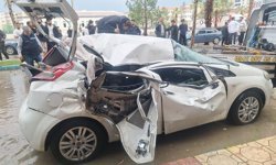 Otomobilin üzerine devrilen güneş paneli can aldı