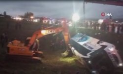 Malatya'da yolcu otobüsü devrildi: 4 yolcu hayatını kaybetti