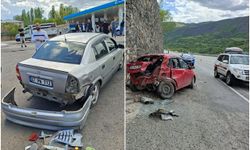 Bingöl’deki kazalarda 6 yaralı