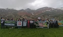 Pülümür’de maden protestosu: Köylülerden krom ocağına tepki