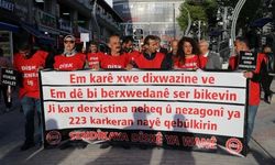 Van’daki işçilerin eylemi 296’ncı gününde