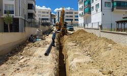 DİSKİ, yeni kanalizasyon şebeke hattı döşüyor