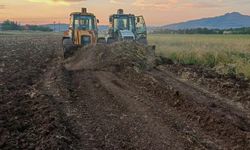 Ergani'de atık su tesisine ulaşmak için 2 bin metrelik yol açılıyor