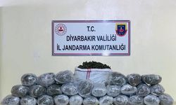 Diyarbakır'da operasyon: 55 kilo yasaklı madde yakalandı