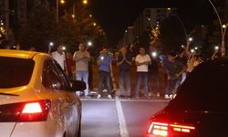 Diyarbakır’da yol kapama eylemi