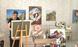 Diyarbakırlı 3 çocuk annesi kadının sanat yolculuğu