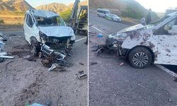 Elazığ’da takla atan araçta 5 yaralı