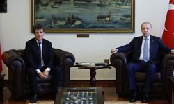 Erdoğan. Romanya Cumhurbaşkanı Dan ile bir araya geldi