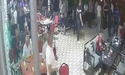 Diyarbakır'da kaza anı güvenlik kamerasında