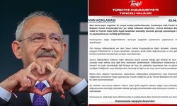 Valilikten Kılıçdaroğlu afişi açıklaması