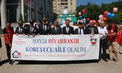 Diyarbakır'da "Koruyucu aile yürüyüşü"