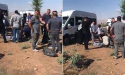 Para nakil aracı minibüsle çarpıştı: 15 yaralı