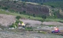 Feci kaza; babasının kullandığı kepçenin altında kaldı